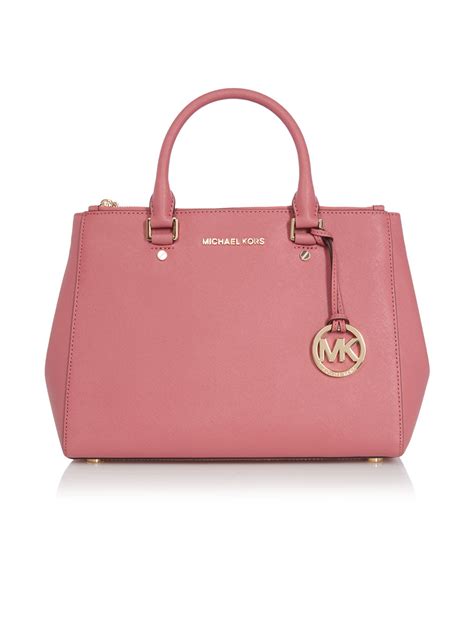 michael kors selma pink tulip bag